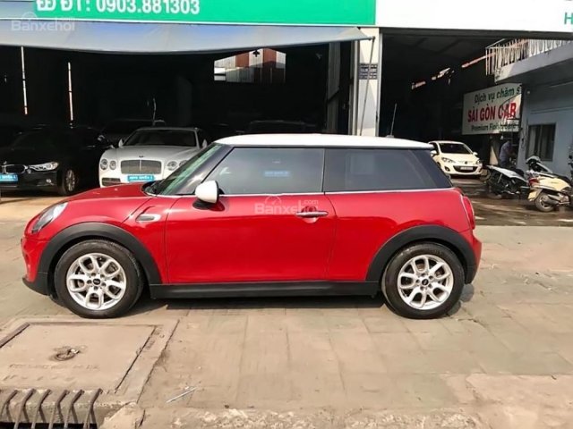 Bán Mini Cooper 1.6L model 2015, mẫu mới, màu đỏ nội thất 2 màu, nhập khẩu chính hãng, xe biển số TP HCM, cá nhân xài kỹ