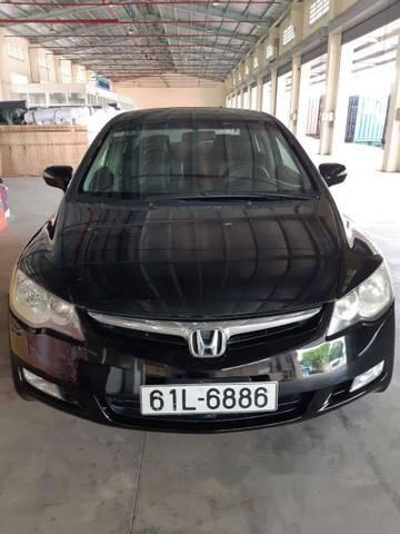 Bán xe Honda Civic 2.0 AT năm sản xuất 2007, màu đen, xe nhập