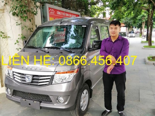 Bán xe Kenbo van 5 chỗ 650kg màu xám, đời 2018, 30 triệu nhận xe. LH/Zalo: 0866.456.407