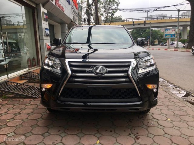 Bán xe Lexus GX460 sản xuất 2018, màu đen, nhập khẩu Mỹ