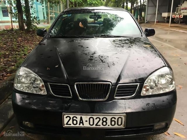 Xe Daewoo Lacetti Max 1.8 MT đời 2004, màu đen  