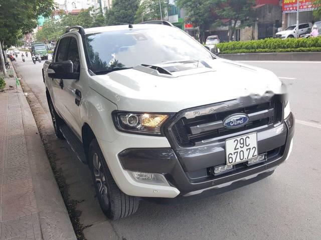 Bán Ford Ranger Wildtrak 3.2 4x4 AT đời 2017, màu trắng