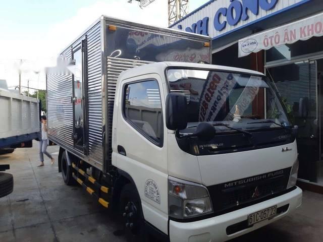 Bán Mitsubishi Canter 6.5 sản xuất 2012, màu trắng như mới, 390tr