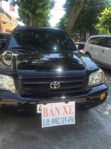 Bán xe Toyota Highlander sản xuất 2007, màu đen