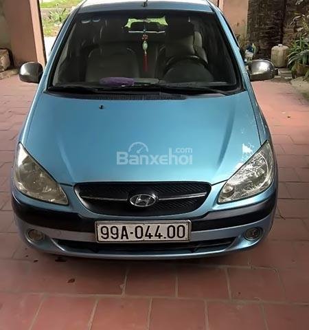 Bán Hyundai Getz 1.1 MT đời 2009, màu xanh lam, nhập khẩu  