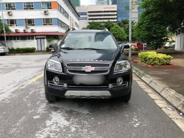 Bán xe Chevrolet Captiva năm sản xuất 2009, màu đen  