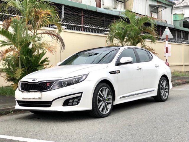 Bán xe Kia Optima sản xuất 2014, màu trắng, nhập khẩu