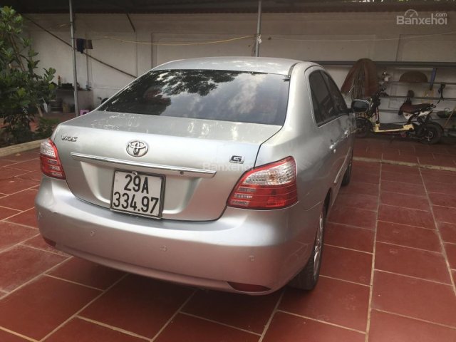 Bán Toyota Vios G AT đời 2011, màu bạc, số tự động, miễn trung gian