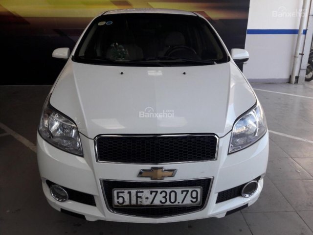 Bán ô tô Chevrolet Aveo 1.5 LT 2016, màu trắng, 336tr còn TL