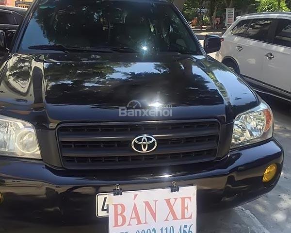 Bán Toyota Highlander đời 2007, màu đen, nhập khẩu xe gia đình