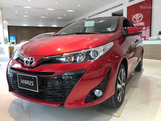 Bán Yaris 2019, trả trước 160 triệu, đủ màu có xe giao ngay tại Toyota Tây Ninh