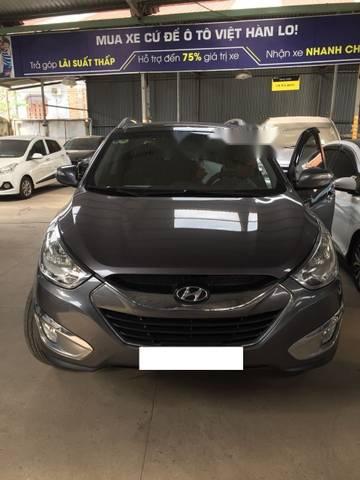 Cần bán xe Hyundai Tucson 4WD 2.0AT, sản xuất 2010, số tự động, máy xăng, nhập khẩu, màu xám