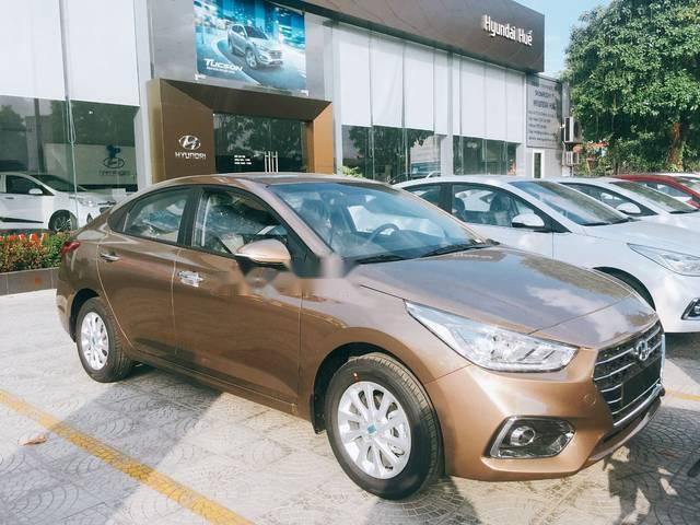 Bán Hyundai Accent năm 2018, màu nâu giá cạnh tranh