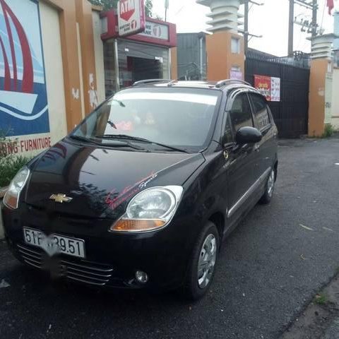 Cần bán lại xe Chevrolet Spark đời 2008, màu đen, giá tốt