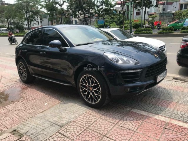 Bán ô tô Porsche Macan đời 2015, màu xanh lam, nhập khẩu  