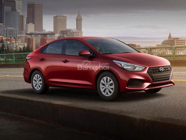 Hyundai Thái Bình bán Hyundai Accent 2018 đã về xe, KM cực cao, trả góp 80%, lãi ưu đãi, liên hệ 0931521212