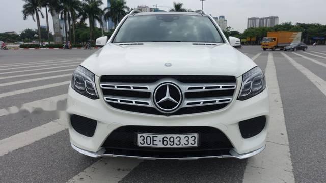 Bán Mercedes GLS500 năm sản xuất 2016, màu trắng0