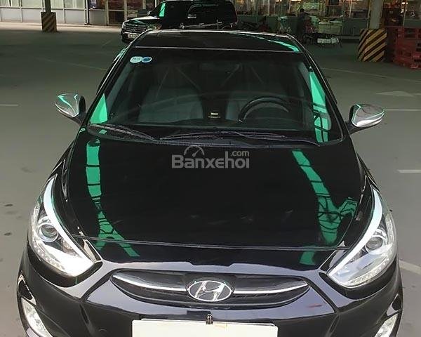 Cần bán lại xe Hyundai Accent 1.6 2015, màu đen, nhập khẩu