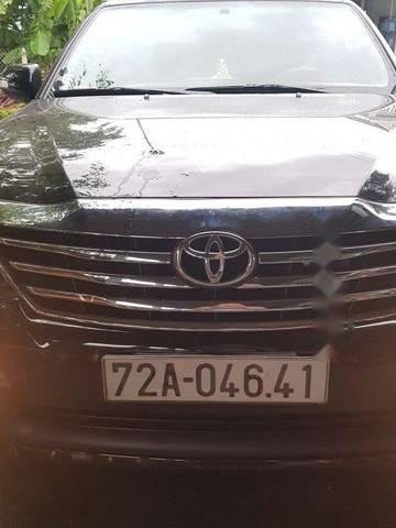 Cần bán Toyota Fortuner MT đời 2013, màu xám, 1 đời chủ