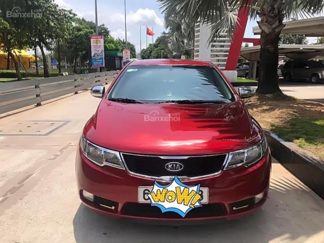 Cần bán lại xe Kia Cerato AT sản xuất 2010, màu đỏ, xe nhập  