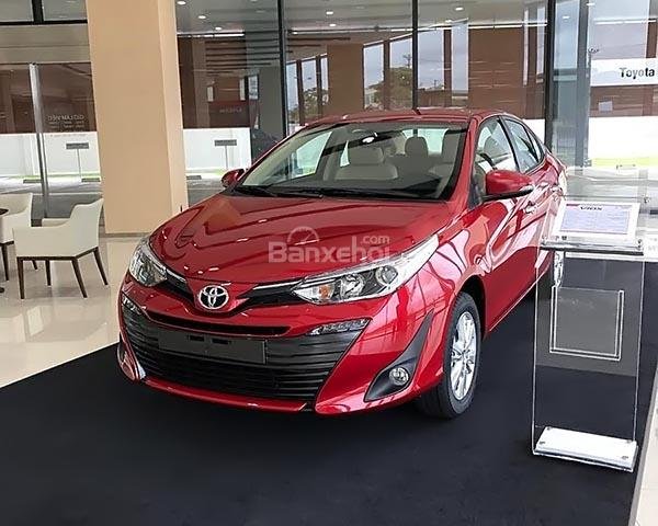 Bán Toyota Vios 1.5G đời 2018, màu đỏ, giá tốt