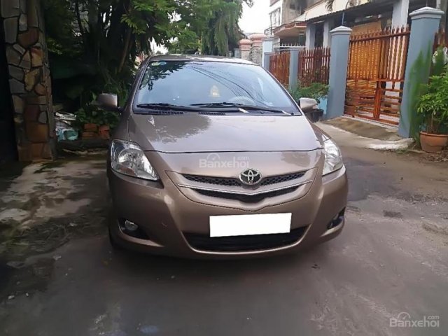 Cần bán xe Toyota Vios 1.5G 2008, màu nâu