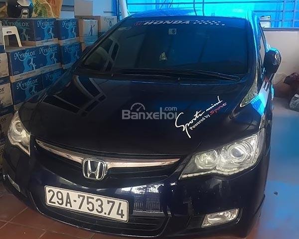 Bán Honda Civic 1.8 MT sản xuất 2007, màu xanh lam, giá chỉ 325 triệu