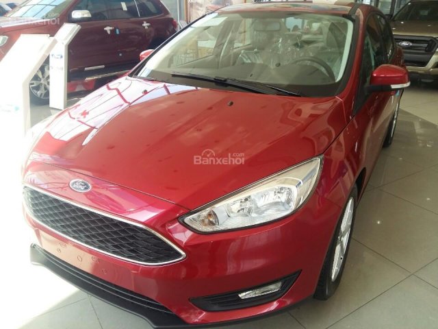 Bán Focus Trend 1.5L Ecoboost 2018, tặng ghế da, phim, bảo hiểm