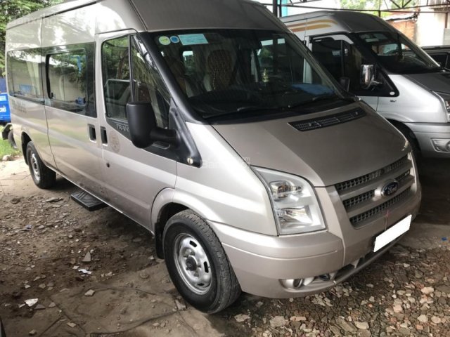 Chính chủ bán ô tô Ford Transit 2013, màu bạc, số sàn máy dầu