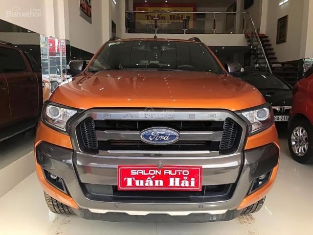 Salon Tuấn Hải bán xe Ford Ranger Wildtrak 3.2 đời 2015, 1 chủ sử dụng, xe đẹp hoàn hảo