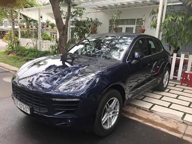 Bán Porsche Macan Base đời 2016, màu xanh lam, nhập khẩu