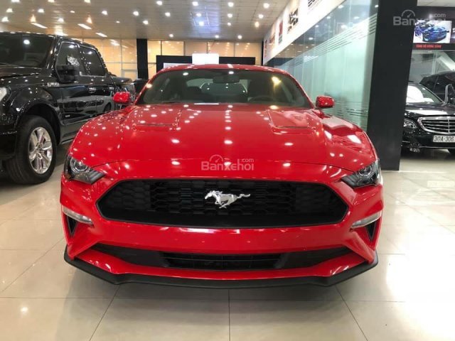 Bán Ford Mustang 2.3 Ecoboost 2018, màu đỏ, nhập Mỹ