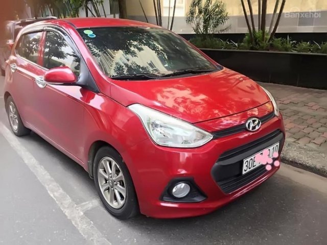 Bán Hyundai Grand i10 2015, màu đỏ, nhập khẩu, giá chỉ 317 triệu