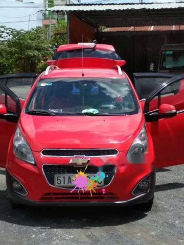 Bán Chevrolet Spark sản xuất 2014, màu đỏ xe gia đình