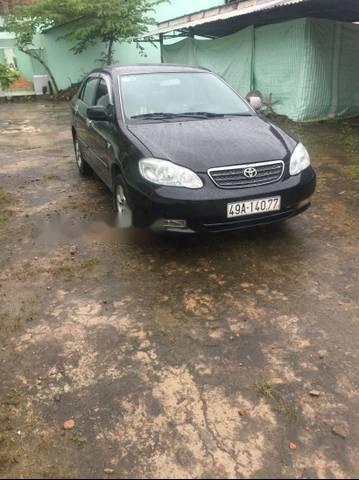 Bán Toyota Corolla altis 1.3 MT 2002, màu đen chính chủ