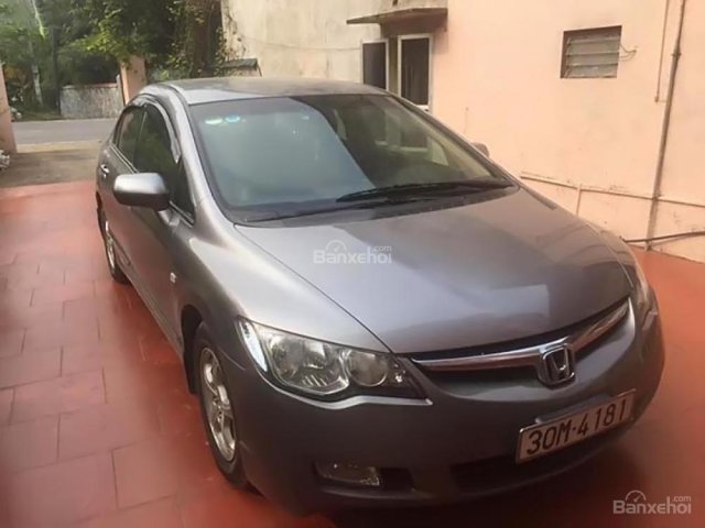 Cần bán Honda Civic 1.8 AT sản xuất năm 2008, màu xám