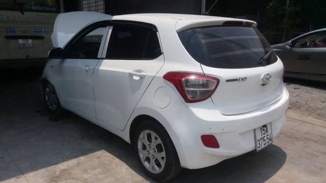 Bán Hyundai Grand i10 MT đời 2014, màu trắng  