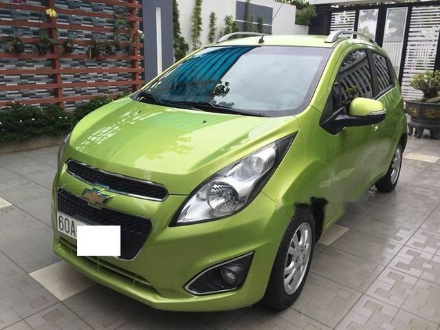 Bán ô tô Chevrolet Spark LTZ năm sản xuất 2014, màu xanh lục chính chủ