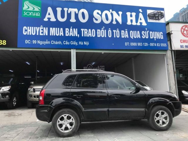 Cần bán Hyundai Tucson 2.0 AT 2009, màu đen, nhập khẩu, 372 triệu