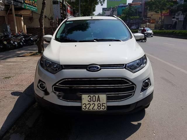 Bán xe Ford EcoSport 1.5Titanium đời 2014, màu trắng chính chủ