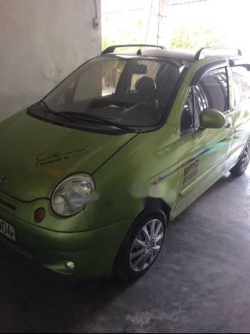 Cần bán xe Daewoo Matiz đời 2004, màu xanh lục