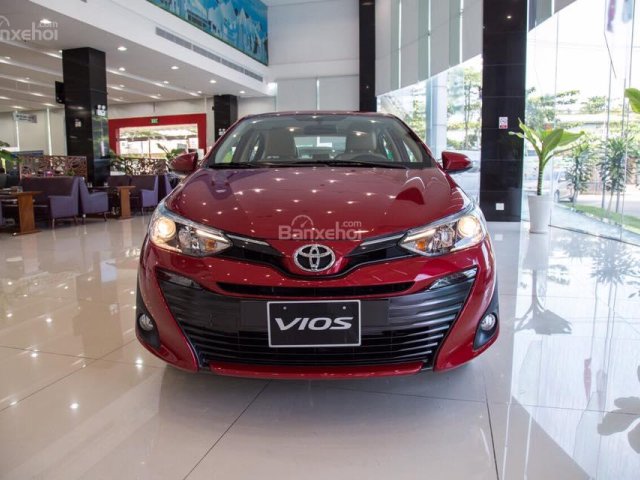 Bán xe Vios 1.5G tự động giảm sốc, giao liền đủ màu, trả góp từ 150tr, lãi suất 0.33%0