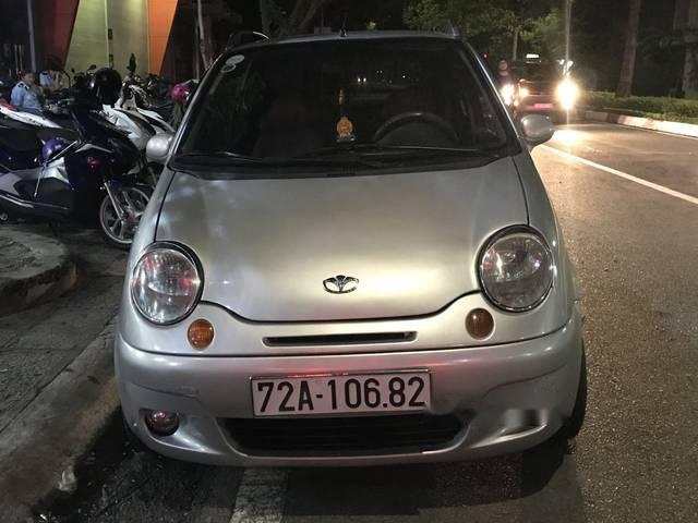 Cần bán gấp Daewoo Matiz đời 2007, màu bạc