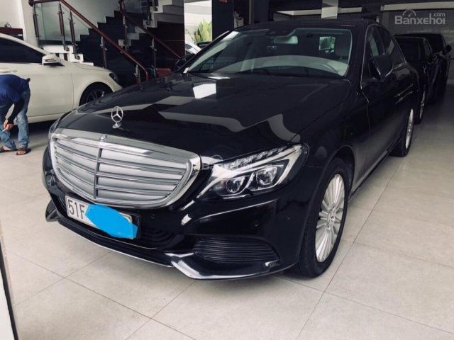 Bán Mercedes C250 AMG đời 2015, màu đen, nhập khẩu nguyên chiếc