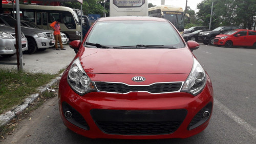 Xe Kia Rio 1.4 AT đời 2014, màu đỏ, nhập khẩu 