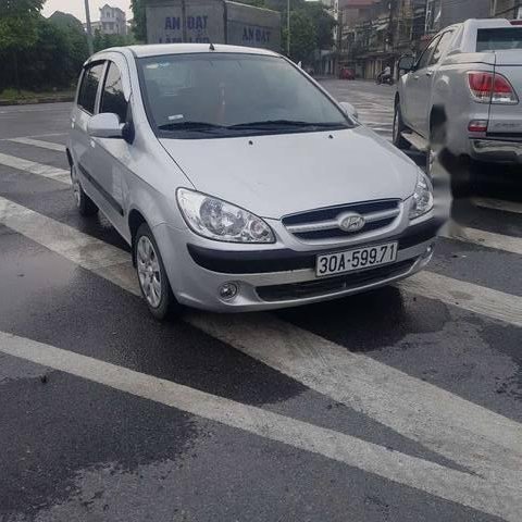 Bán Hyundai Getz năm sản xuất 2008, màu bạc