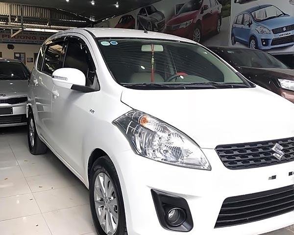 Bán xe Suzuki Ertiga 1.4 AT đời 2015, màu trắng, nhập khẩu  