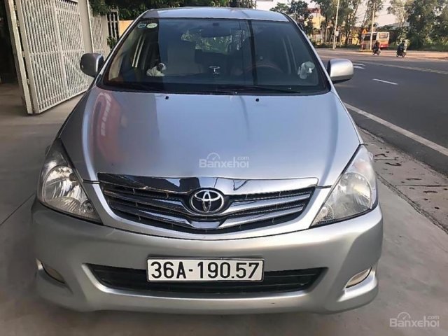 Bán Toyota Innova J sản xuất năm 2008, màu bạc