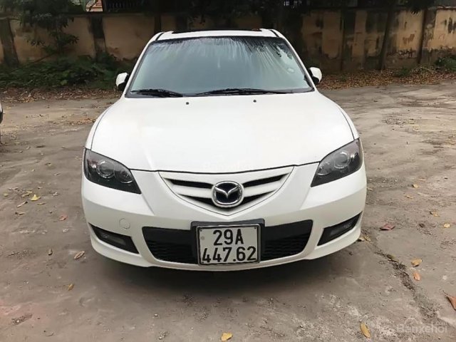 Bán Mazda 3 S sản xuất năm 2009, màu trắng, nhập khẩu ít sử dụng 