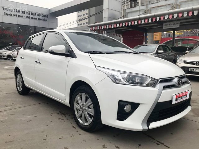 Bán Toyota Yaris G sản xuất năm 2017, màu trắng, nhập khẩu nguyên chiếc